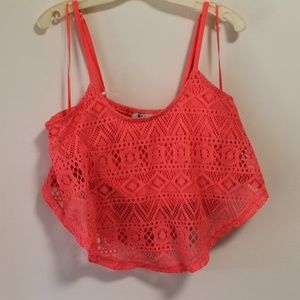 Pink Crop Top